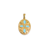 Azure Cross Medallion