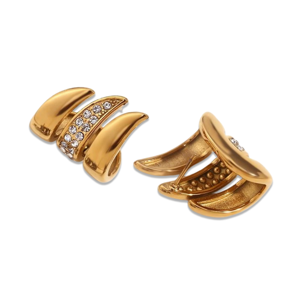 Fire Zircon Studs