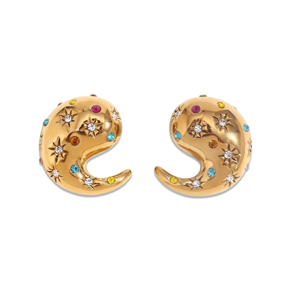 Moonwhirl Gems Studs