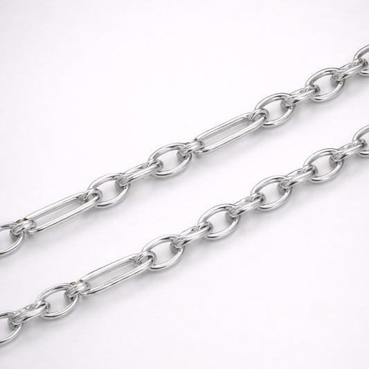 Silver Drift Link Chain (A/B)
