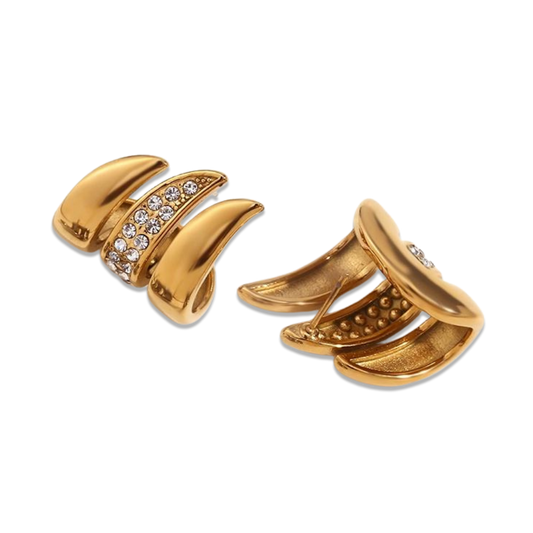 Fire Zircon Studs